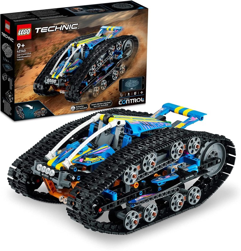 Klocki Lego Technic Zmiennokształtny pojazd sterowany przez aplikację 42140