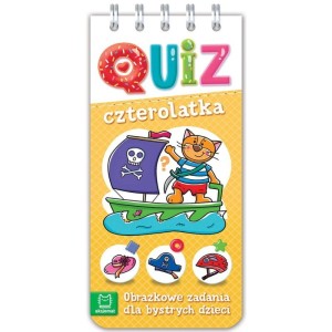 Quiz czterolatka. Obrazkowe zadania dla bystrych dzieci