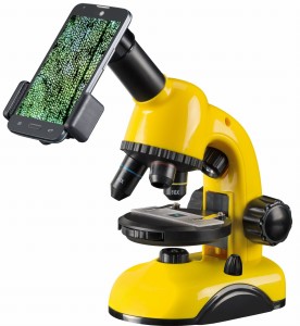 Mikroskop 40x-800x z Adapterem Smartphone NATIONAL GEOGRAPHIC - Bresser