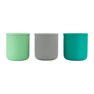 PURA my silikonowe kubki kubeczki treningowe 150 ml 3 sztuki