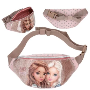 Torebka na biodro nerka TOPModel Crossbag DOTS z efektem brokatowym