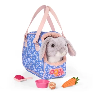 Króliczek  w torebce podróżnej Hop In Bunny Carrier Our Generation