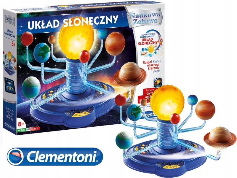 Elektroniczny model Układu Słonecznego - Clementoni