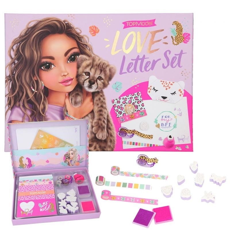 Zestaw Papeterii i Ozdób Listy Miłosne Urban Jungle - TopModel