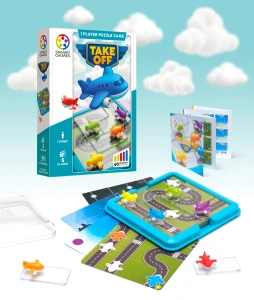 Take Off – kompaktowa gra logiczna z samolotami Smart Games