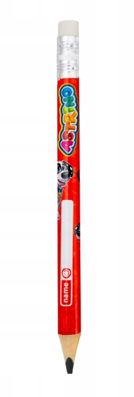 Olowek-do-nauki-pisania-trojkatny-HB-JUMBO-krotki-15-cm-z-pieskami-ASTRINO.jpg