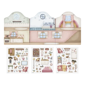 Naklejki wielokrotnego użytku dom wyposażenie Little Dutch