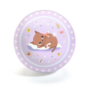 Fioletowa Piłeczka 12 cm Kotek - Djeco