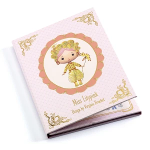 Wielorazowe naklejki Miss LILYPINK modelka laleczka Djeco