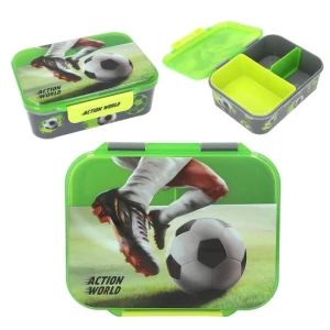 Śniadaniówka szkolna z przegródkami piłka nożna lunchbox Football