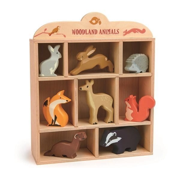 Drewniane Figurki Zwierzęta Leśne - Tender Leaf Toys
