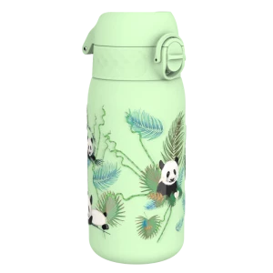 ION8 Bidon ze stali nierdzewnej Pandy zielony 400 ml