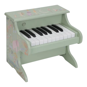 Little Dutch drewniane pianino dla dzieci różowe Safari Friends (1)