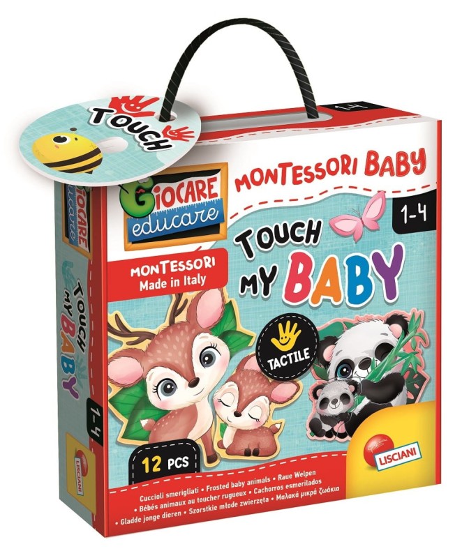 Puzzle Dwuelementowe Montessori Baby