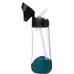 Bidon ze słomką 600 ml tritanowy, butelka Night Vision b.box