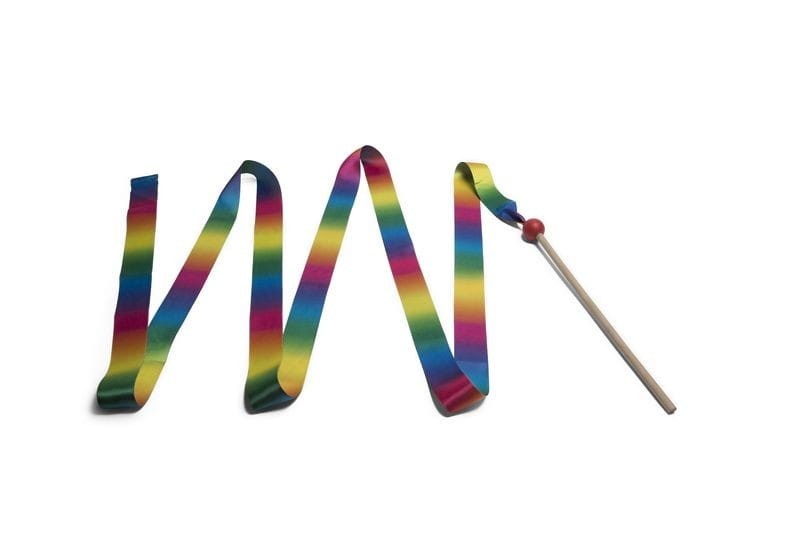 Wstążka Gimnastyczna kolorowa 3m - BS Toys