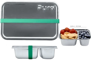 Pura Lunch Box ze stali nierdzewnej 500 ml pojemnik dla jedzenie