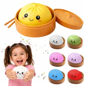 Gniotek Pierożek Squishy Rainbow Mystery pieróg w pudełku, kolor niespodzianka 10 cm 1 szt.