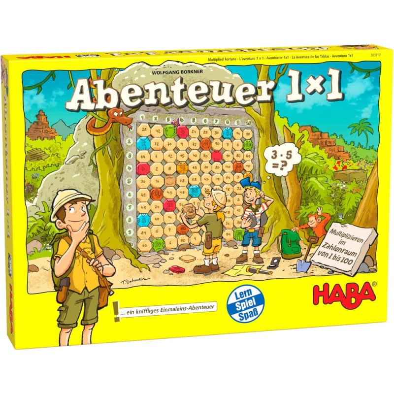Gra Matematyczna przygoda Abenteuer 1x1 - Haba