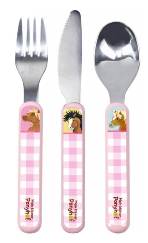 Sztućce dla Dzieci nóż widelec łyżka Konik Pony - Die Spiegelburg