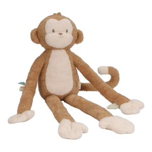 Little Dutch duża przytulanka Małpka Safari Friends 80 cm miękka maskotka dla dzieci