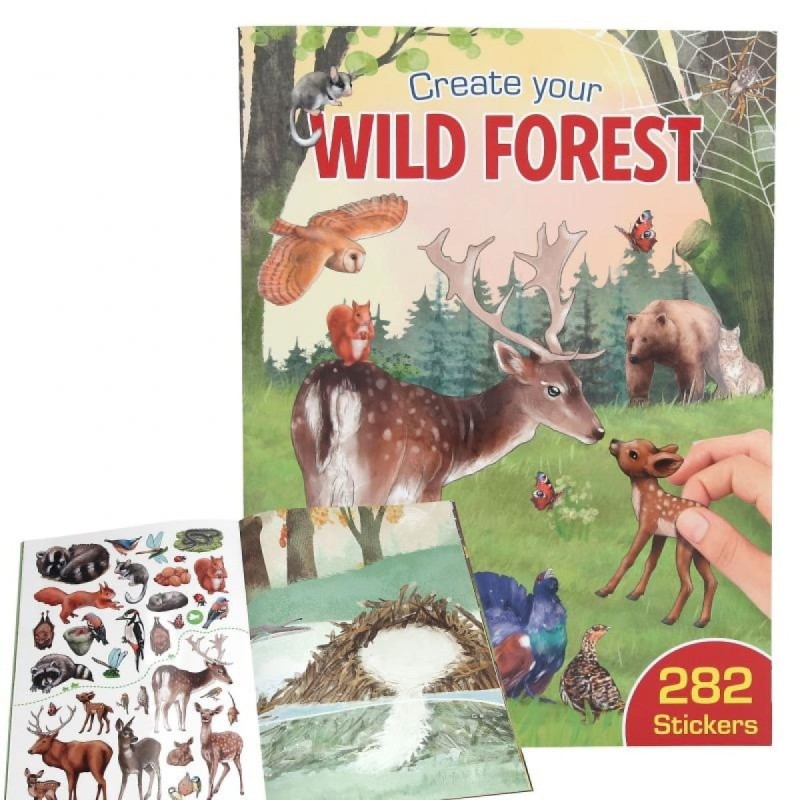 Album z Naklejkami Las Wild Forest - Depesche