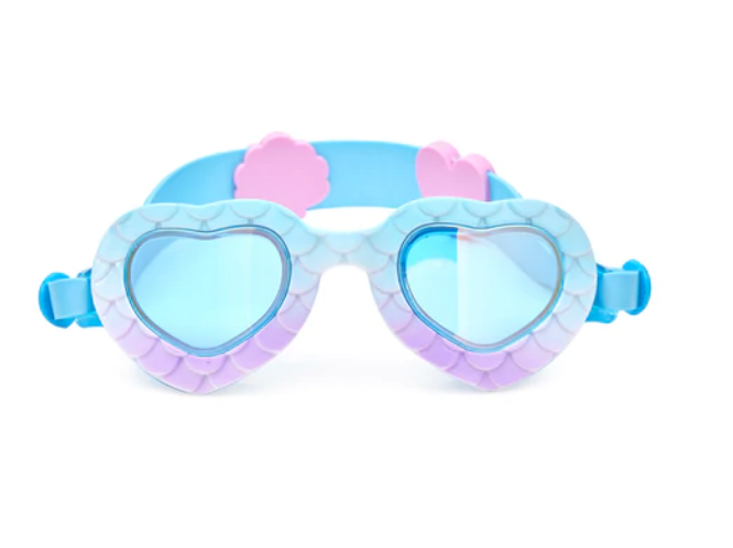 Okularki do pływania Serduszka Sea Blue In the Shade - Bling2o