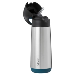 b.box Bidon termiczny termos 500 ml Night Vision ze słomką