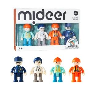 Magnetyczne figurki ludziki zawody 4 postacie Mideer
