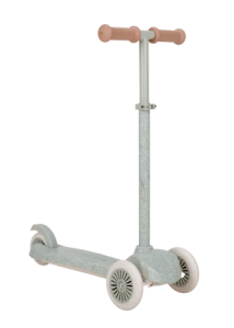 Hulajnoga trójkołowa zielona retro od 3 lat do 50 kg Little Dutch Scooter Safari Dreams
