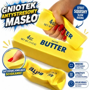 Masło gniotek kostka Butter Salted do ściskania
