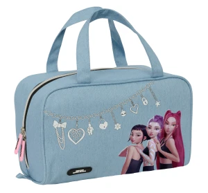Kosmetyczka K-POP Demon Hunters Denim Huntrix Rumi, Mira i Zoey