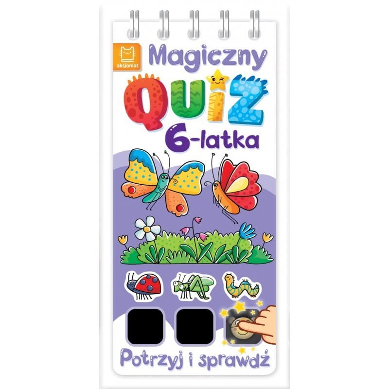 Magiczny quiz 6-latka. Potrzyj i sprawdź!