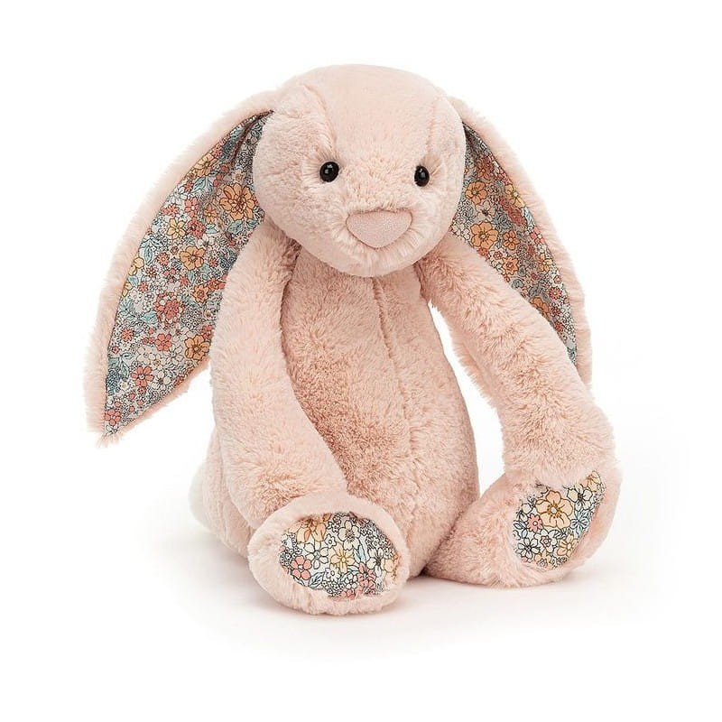 Pluszowy Królik 36 cm Róż Kolorowe Uszka - Jellycat