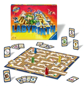 Przesuwany Labirynt gra planszowa Labyrinth Ravensburger