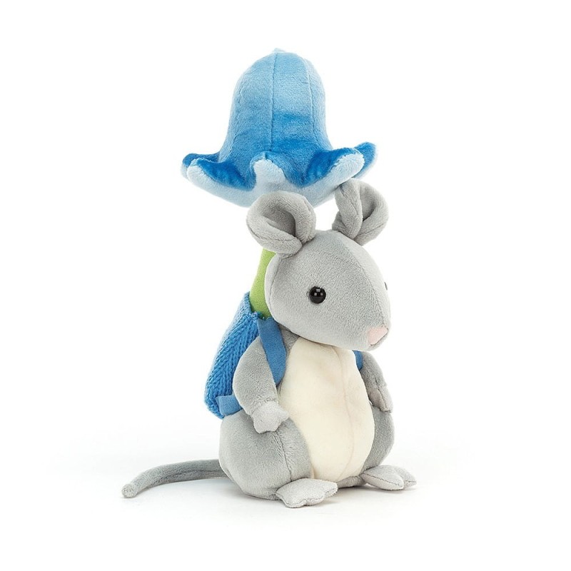 Maskotka Myszka Zbierająca Kwiaty - Jellycat