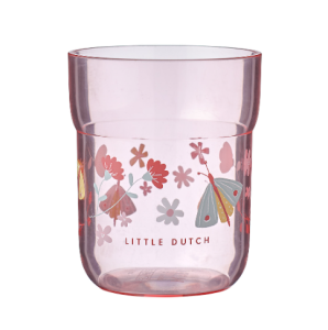 Przezroczysty Kubek dla Dzieci Mepal Mio Flowers & Butterflies - Little Dutch