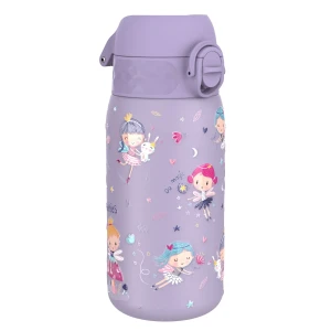 ION8 Fairies 400 ml – stalowa butelka dla dzieci z wróżkami, szczelna