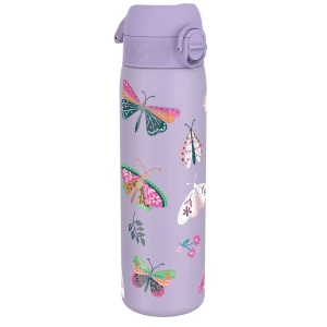 ION8 Butterflys 500 ml – termiczna butelka ze stali nierdzewnej z motylami, szczelna