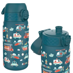 ION8 termiczna butelka dla dzieci samochody, podwójna ścianka, szczelna termos Rescue 320 ml