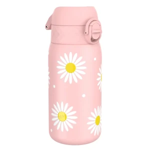 ION8 butelka termiczna szczelna kwiatki, podwójna ścianka, szczelna termos stokrotki róż 320 ml