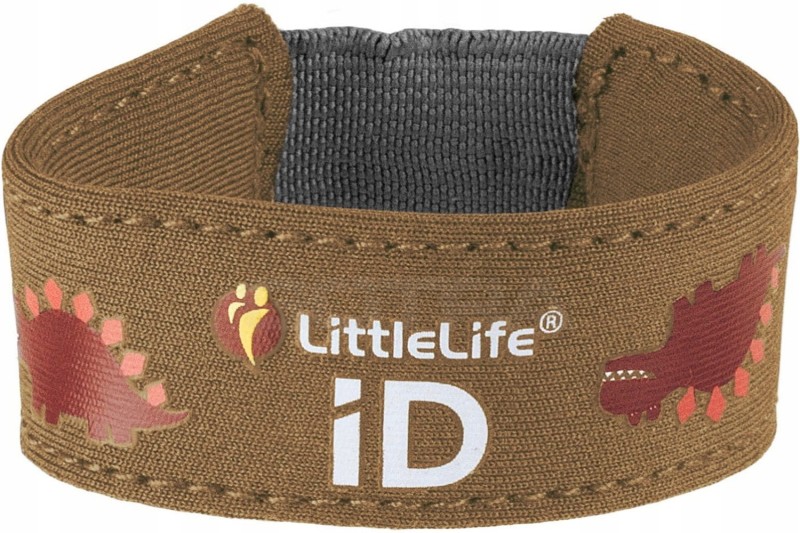 Opaska ID z Danymi Informacyjnymi na Rękę Dinozaur - LittleLife
