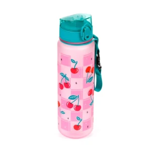 Bidon 600ml wisienki butelka szczelna lekka Puckator