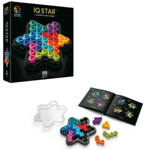 SmartGames IQ Star gra logiczna Deluxe 120 zadań łamigłówka