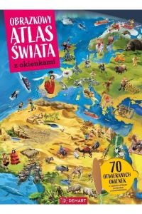 Obrazkowy atlas świata. Książka z okienkami – Marzena Wieczorek