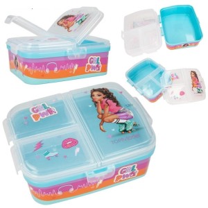 Lunchbox śniadaniówka z Przegródkami GRL Power - TOPModel