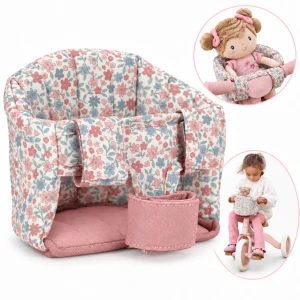 Little Dutch fotelik rowerowy dla lalki, miękki na kierownicę