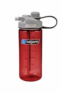 Butelka ze Słomką i Ustnikiem 2w1 Nalgene MultiDrink 590 ml Red