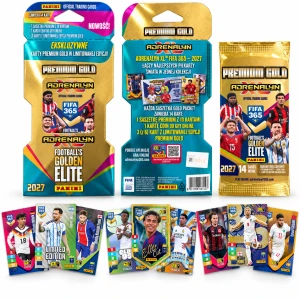 Karty piłkarskie Premium Gold Pack FIFA 365 2027 ADRENALYN XL PANINI blister