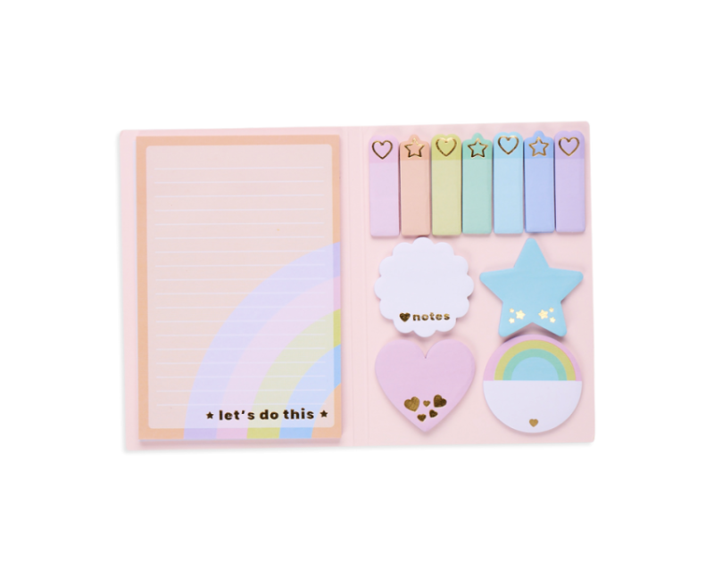 Samoprzylepne Karteczki Pastelowe Rainbows - Ooly